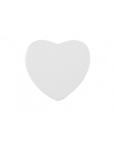 Magnet keramický srdce 6,8x6,5 cm s vlastním potiskem