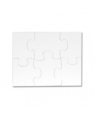Puzzle A5 dětské 6 dílků s vlastním potiskem